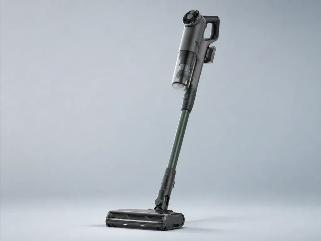 Авторская иллюстрация пылесоса класса AEG Ultimate 7000