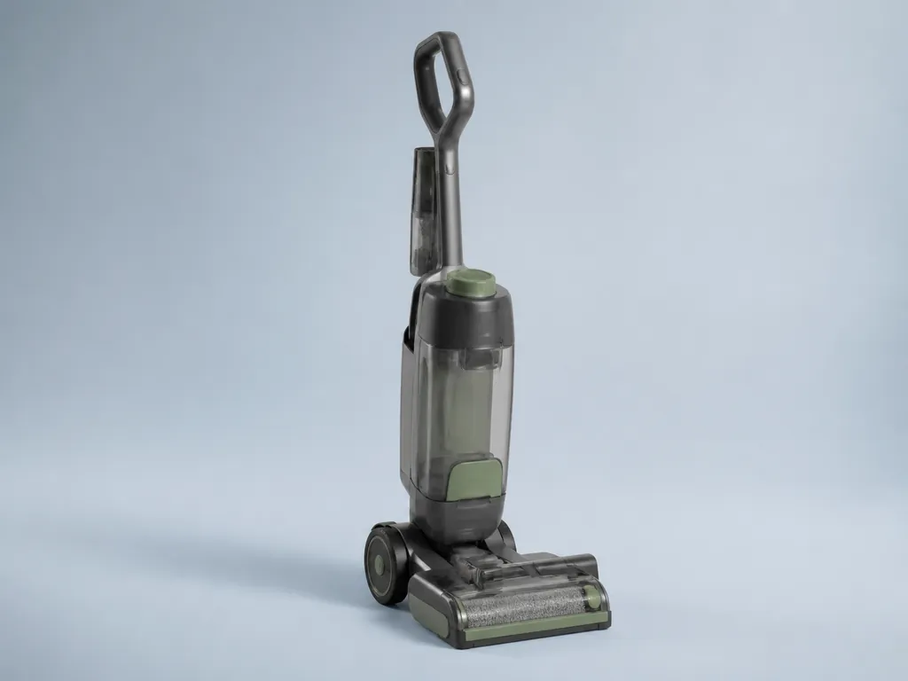 Авторская иллюстрация пылесоса класса Bissell PowerFresh