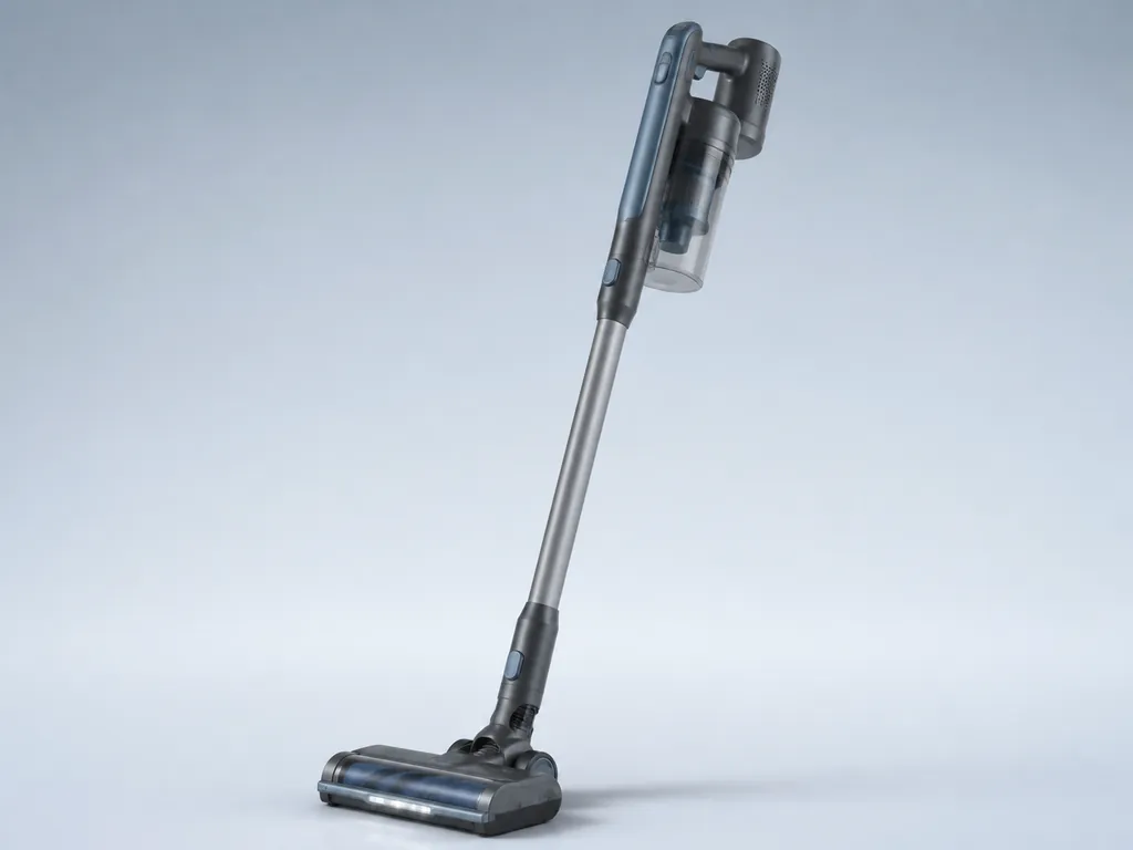 Авторская иллюстрация пылесоса класса BLACK+DECKER BSV2020G