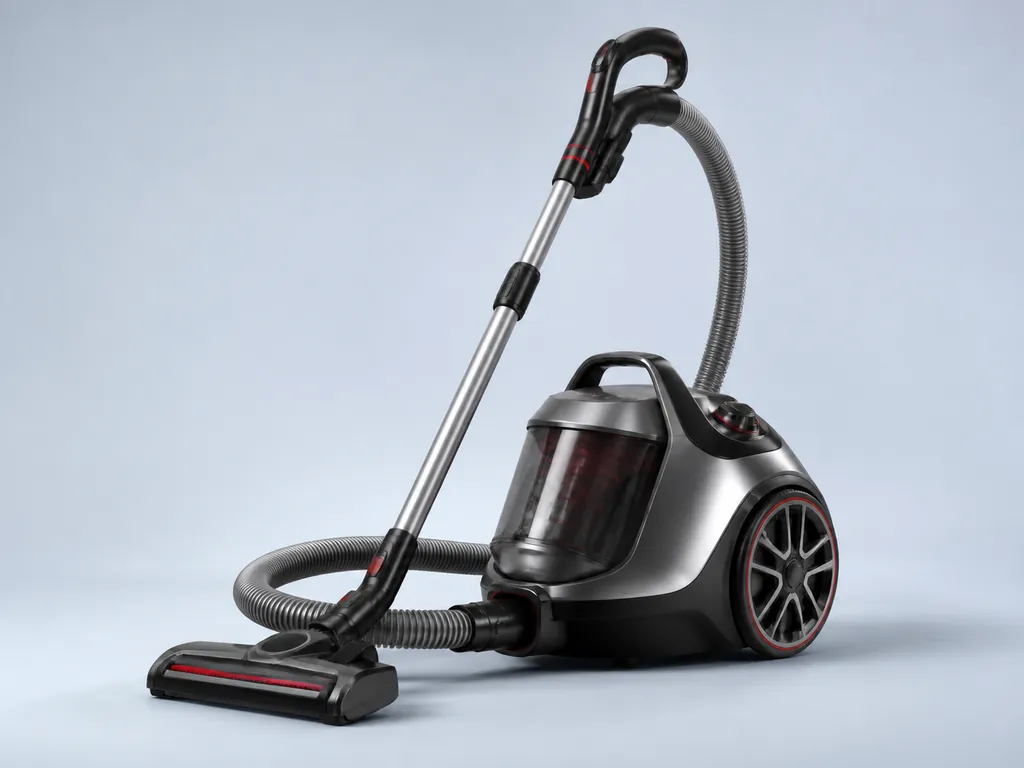 Авторская иллюстрация пылесоса класса Bosch ProPower Serie 4