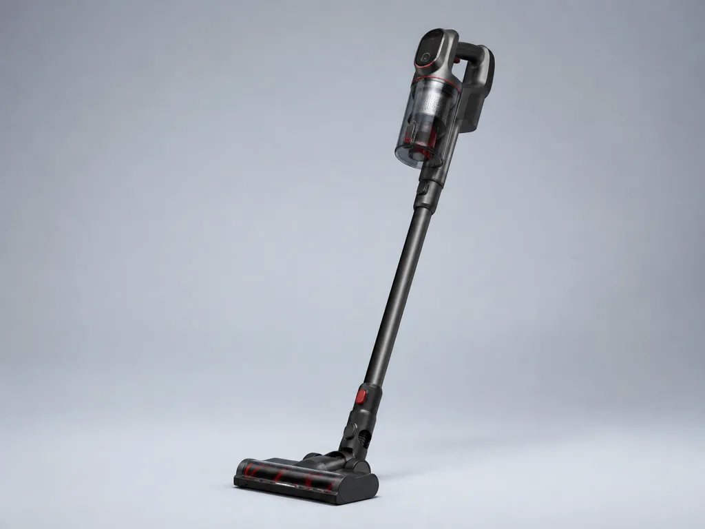 Авторская иллюстрация пылесоса класса Bosch Unlimited 10