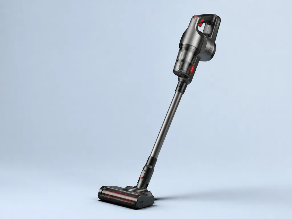 Авторская иллюстрация пылесоса класса Bosch Unlimited 8