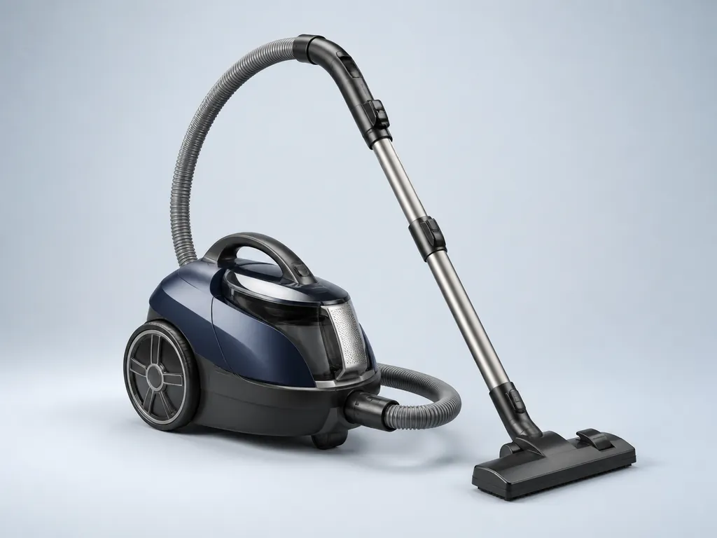 Авторская иллюстрация пылесоса класса De'Longhi AC 150