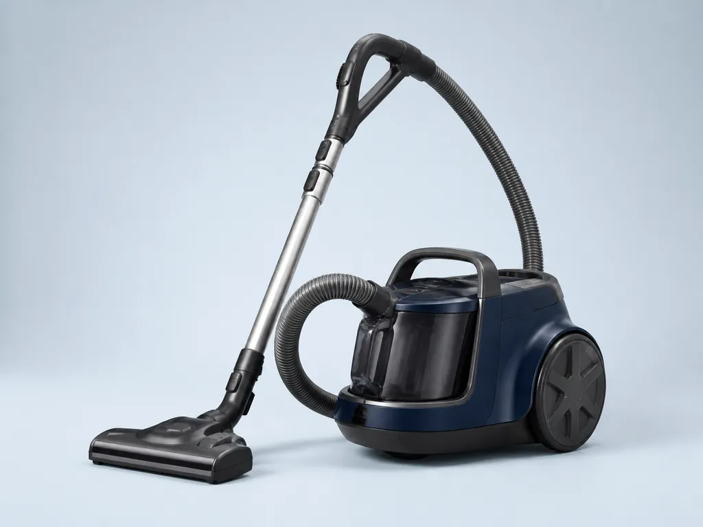 Авторская иллюстрация пылесоса класса De'Longhi XTD 3090 E