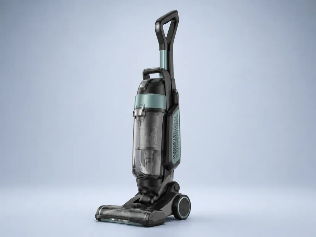 Авторская иллюстрация пылесоса класса Eureka FlexReach NEU652