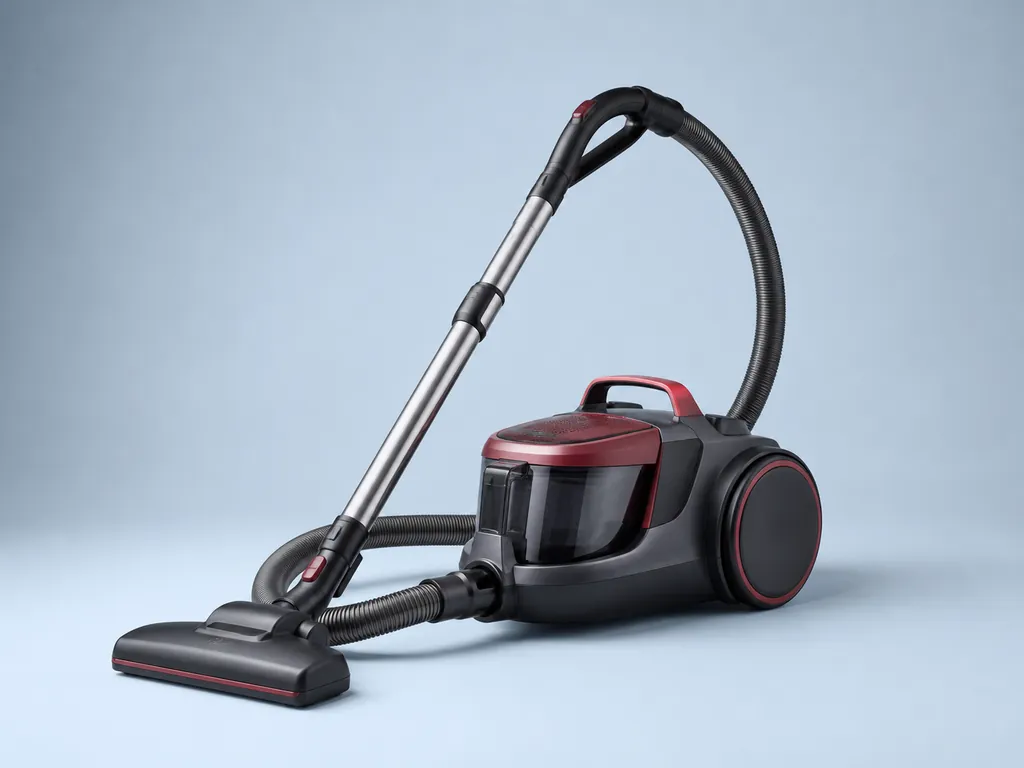 Авторская иллюстрация пылесоса класса Hoover Sensory