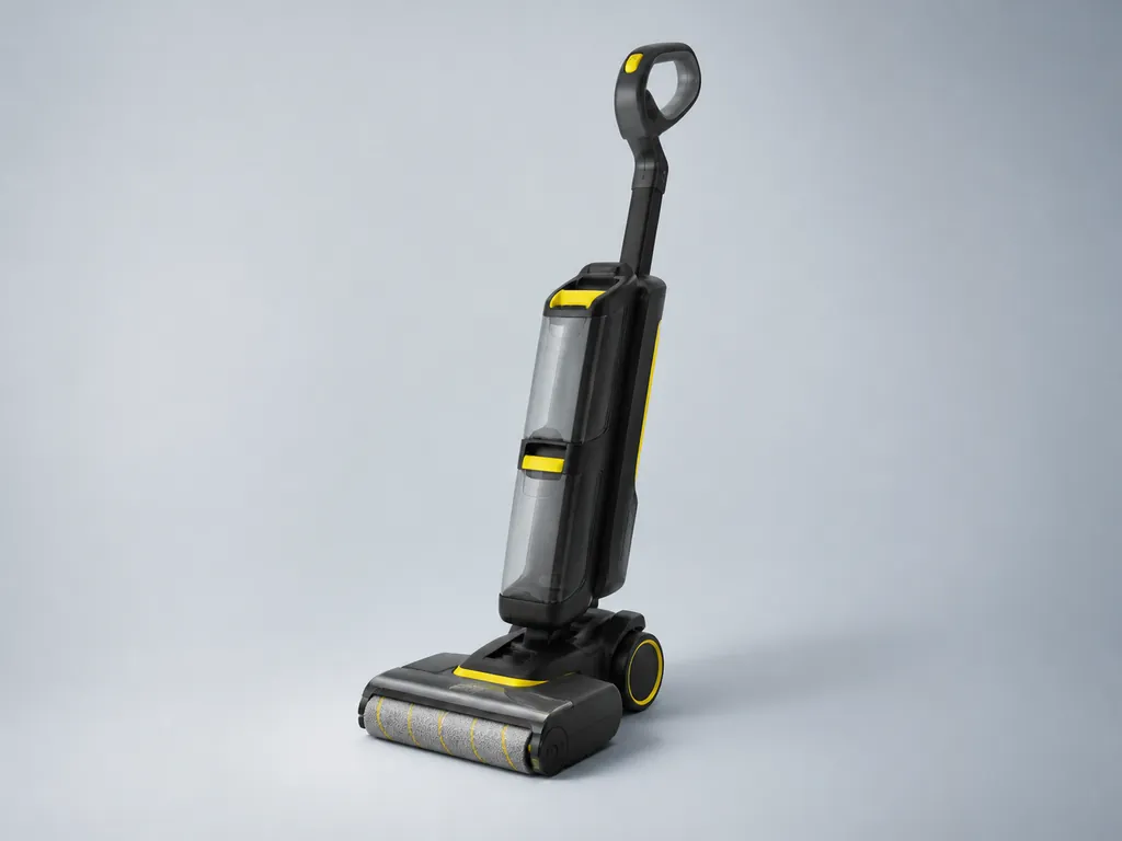 Авторская иллюстрация пылесоса класса Kärcher FC 7 Cordless