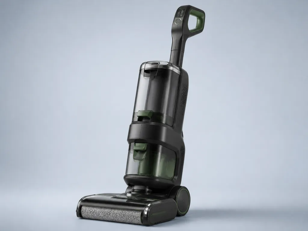 Авторская иллюстрация пылесоса класса Kenmore AquaLite HF5010