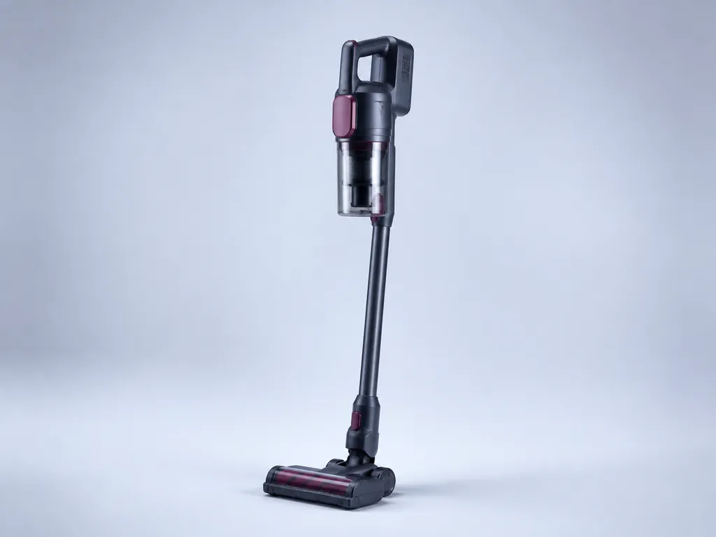 Авторская иллюстрация пылесоса класса LG CordZero A9 Kompressor