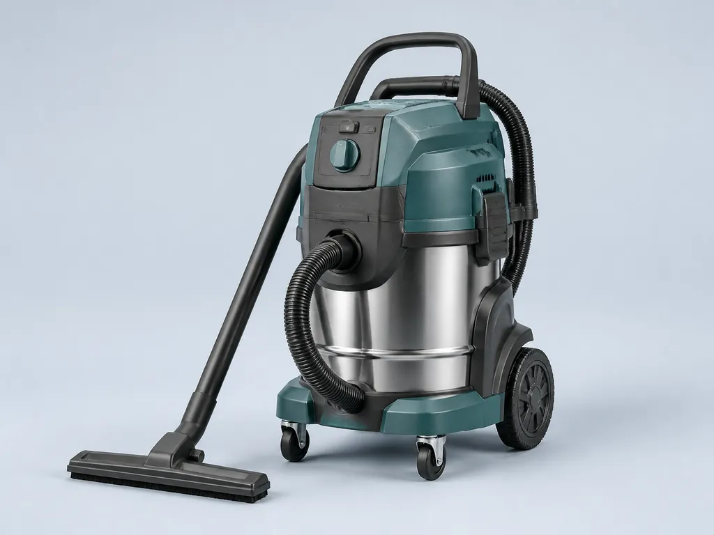 Авторская иллюстрация пылесоса класса Makita DVC750LZ