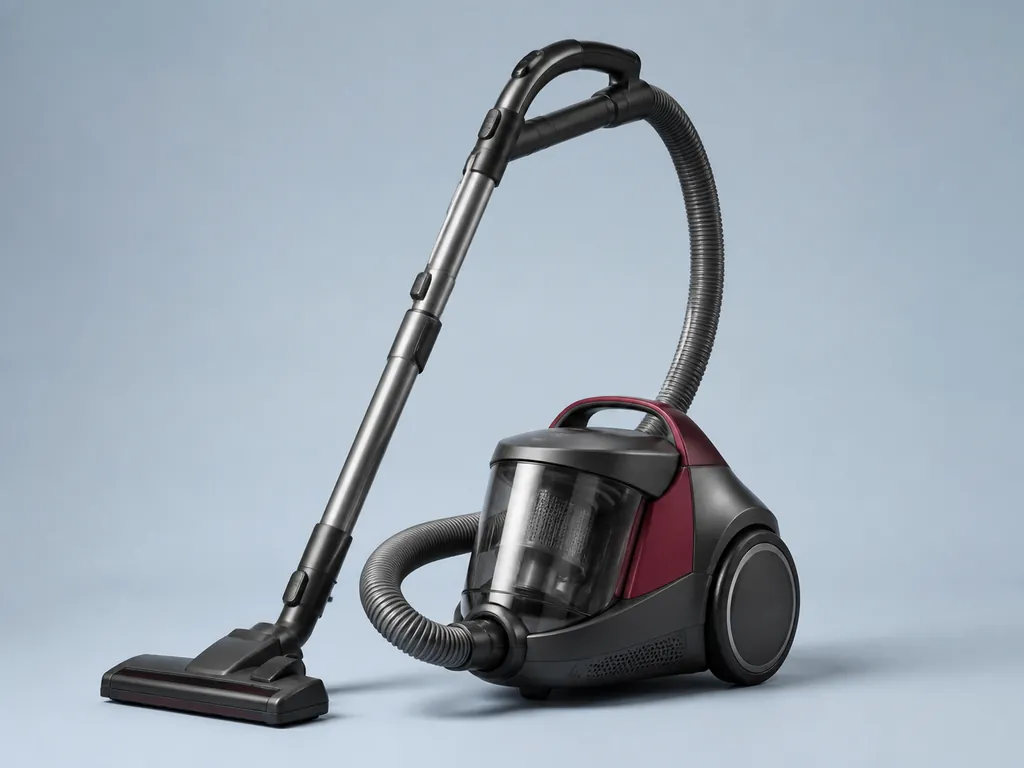 Авторская иллюстрация пылесоса класса Miele Boost CX1