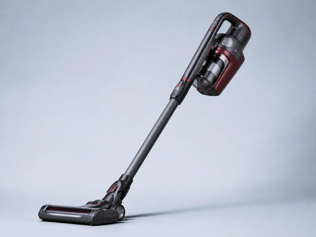 Авторская иллюстрация пылесоса класса Miele Duoflex HX1