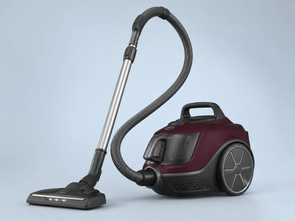 Авторская иллюстрация пылесоса класса Miele Guard M1