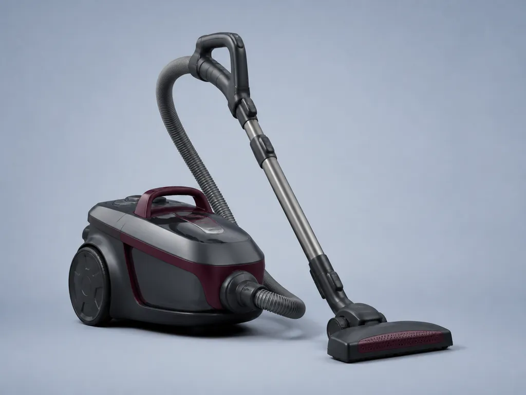 Авторская иллюстрация пылесоса класса Miele Guard S1