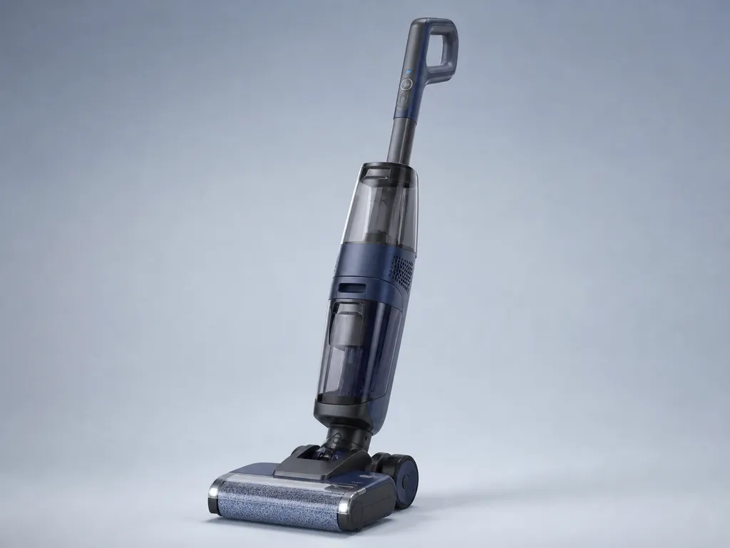 Авторская иллюстрация пылесоса класса Proscenic P11 Mopping
