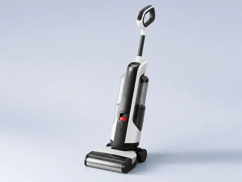 Авторская иллюстрация пылесоса класса Roborock Flexi Pro
