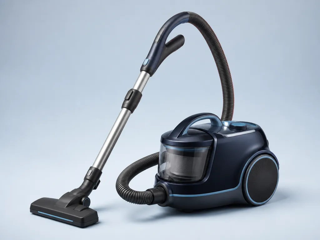 Авторская иллюстрация пылесоса класса Samsung VC18M31A0HP