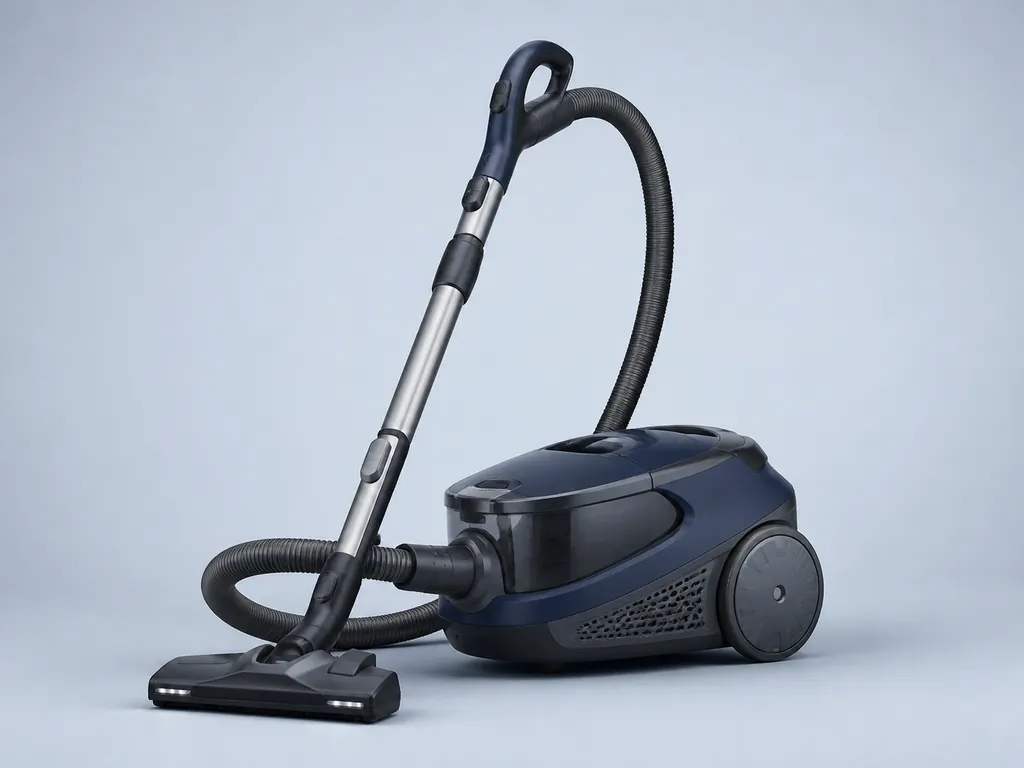 Авторская иллюстрация пылесоса класса SEBO AIRBELT D4