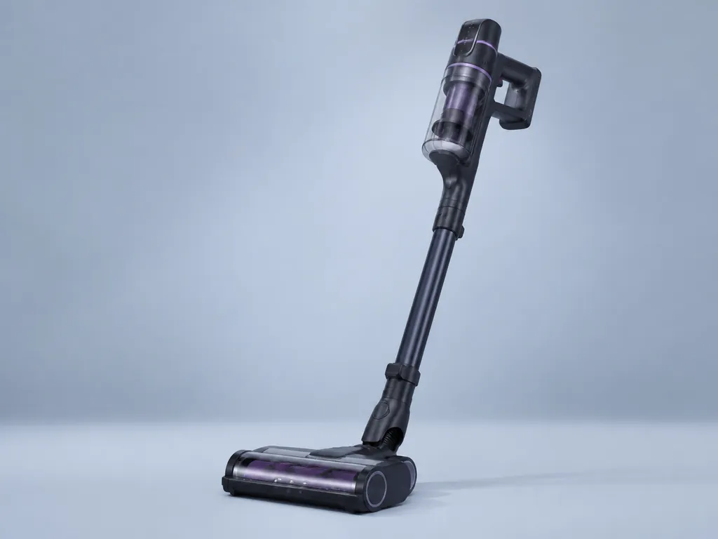 Авторская иллюстрация пылесоса класса Shark PowerDetect Cordless