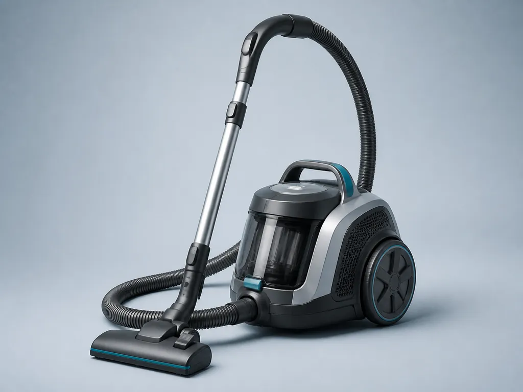 Авторская иллюстрация пылесоса класса Siemens VSZ7330