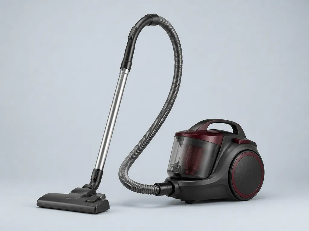 Авторская иллюстрация пылесоса класса Tefal Compact Power XXL
